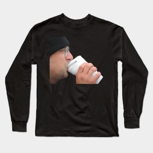 Bob with Coffee Long Sleeve T-Shirt